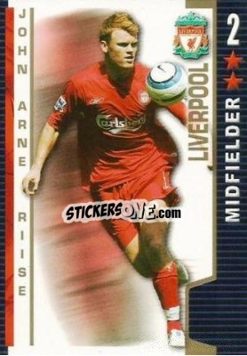 Sticker John Arne Riise - Shoot Out Premier League 2004-2005 n. 191 - Magicboxint