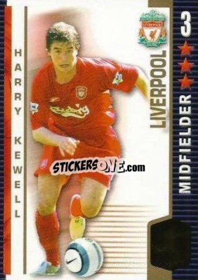 Sticker Harry Kewell - Shoot Out Premier League 2004-2005 n. 195 - Magicboxint