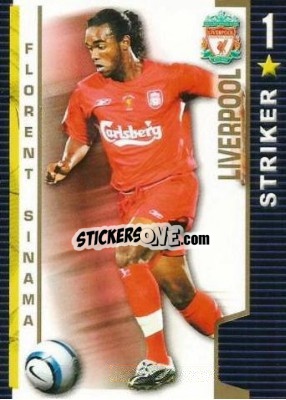 Sticker Florent Sinama - Shoot Out Premier League 2004-2005 - Magicboxint