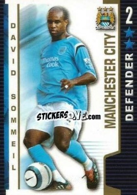 Sticker David Sommeil - Shoot Out Premier League 2004-2005 - Magicboxint
