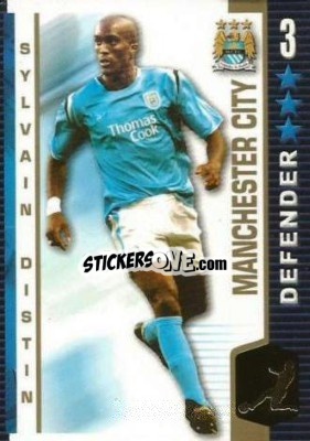 Cromo Sylvain Distin - Shoot Out Premier League 2004-2005 - Magicboxint