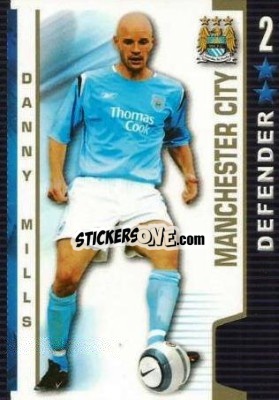 Cromo Danny Mills - Shoot Out Premier League 2004-2005 - Magicboxint