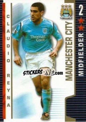 Sticker Claudio Reyna - Shoot Out Premier League 2004-2005 n. 207 - Magicboxint