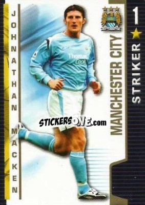 Sticker Jonathan Macken - Shoot Out Premier League 2004-2005 - Magicboxint