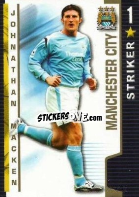 Sticker Jonathan Macken - Shoot Out Premier League 2004-2005 n. 215 - Magicboxint