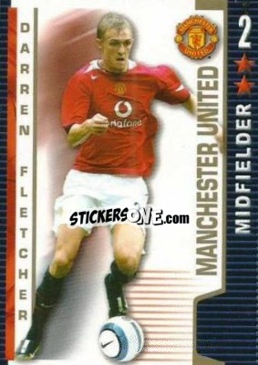 Sticker Darren Fletcher - Shoot Out Premier League 2004-2005 - Magicboxint
