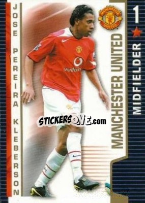 Sticker Jose Pereira Kleberson - Shoot Out Premier League 2004-2005 - Magicboxint