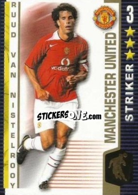 Sticker Ruud Van Nistelrooy - Shoot Out Premier League 2004-2005 - Magicboxint