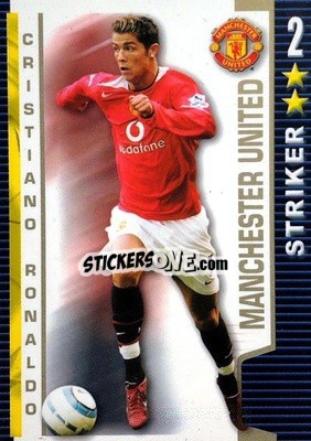 Sticker Cristiano Ronaldo - Shoot Out Premier League 2004-2005 - Magicboxint