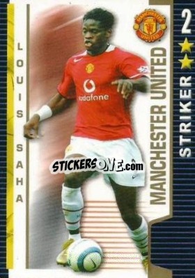 Sticker Louis Saha - Shoot Out Premier League 2004-2005 n. 234 - Magicboxint