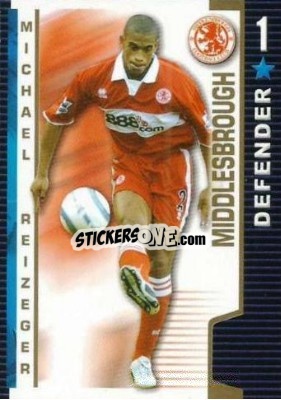 Cromo Michael Reiziger - Shoot Out Premier League 2004-2005 - Magicboxint