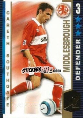 Sticker Gareth Southgate - Shoot Out Premier League 2004-2005 - Magicboxint