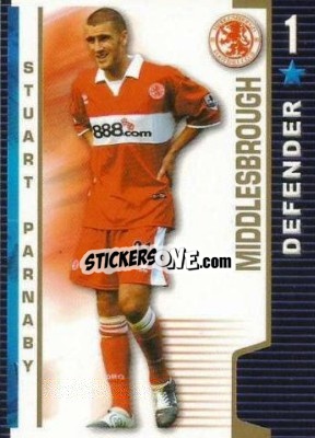 Sticker Stuart Parnaby - Shoot Out Premier League 2004-2005 - Magicboxint