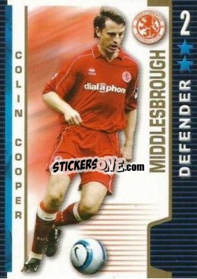 Cromo Colin Cooper - Shoot Out Premier League 2004-2005 - Magicboxint