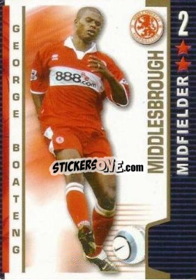 Cromo George Boateng - Shoot Out Premier League 2004-2005 - Magicboxint