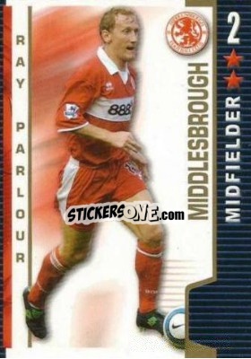Sticker Ray Parlour - Shoot Out Premier League 2004-2005 - Magicboxint