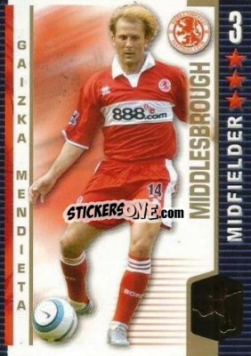 Sticker Gaizka Mendieta - Shoot Out Premier League 2004-2005 - Magicboxint