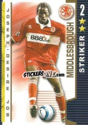 Sticker Joseph Desire-Job - Shoot Out Premier League 2004-2005 - Magicboxint