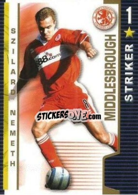 Sticker Szilard Nemeth - Shoot Out Premier League 2004-2005 - Magicboxint