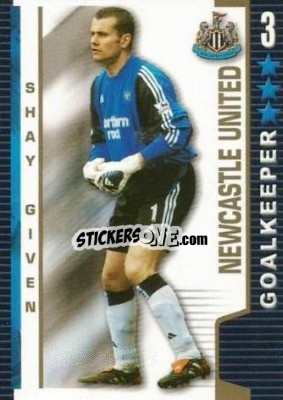 Cromo Shay Given - Shoot Out Premier League 2004-2005 - Magicboxint