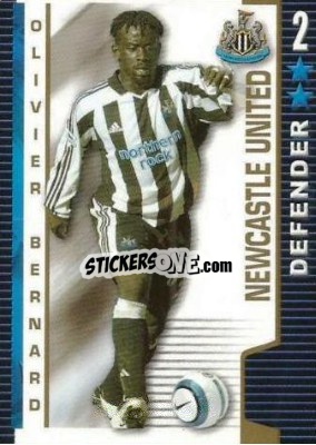Sticker Olivier Bernard - Shoot Out Premier League 2004-2005 - Magicboxint