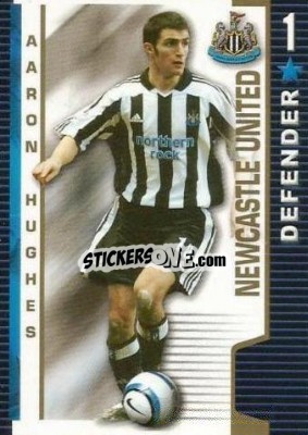 Sticker Aaron Hughes - Shoot Out Premier League 2004-2005 - Magicboxint