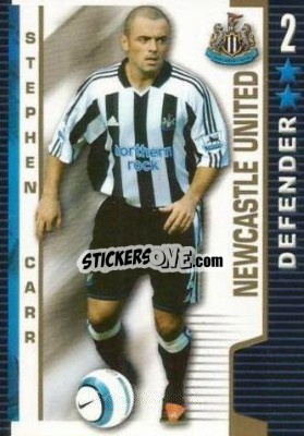 Sticker Stephen Carr - Shoot Out Premier League 2004-2005 - Magicboxint