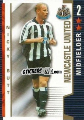 Sticker Nicky Butt - Shoot Out Premier League 2004-2005 - Magicboxint