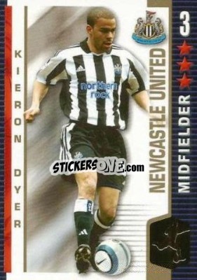 Sticker Kieron Dyer - Shoot Out Premier League 2004-2005 - Magicboxint
