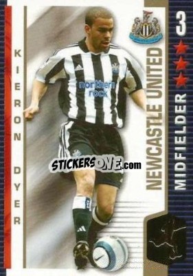 Sticker Kieron Dyer - Shoot Out Premier League 2004-2005 n. 263 - Magicboxint