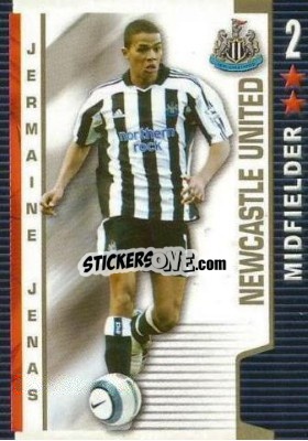 Sticker Jermaine Jenas - Shoot Out Premier League 2004-2005 - Magicboxint