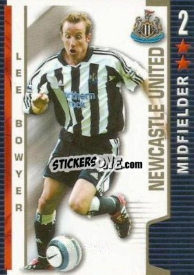 Sticker Lee Bowyer - Shoot Out Premier League 2004-2005 - Magicboxint