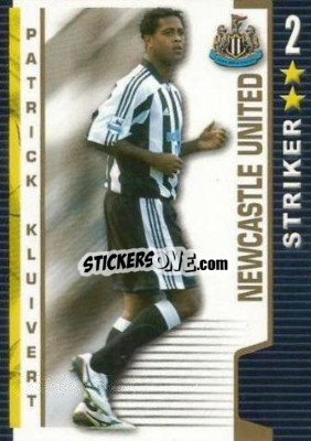 Sticker Patrick Kluivert - Shoot Out Premier League 2004-2005 n. 266 - Magicboxint