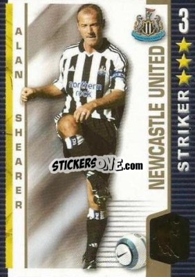 Sticker Alan Shearer - Shoot Out Premier League 2004-2005 - Magicboxint