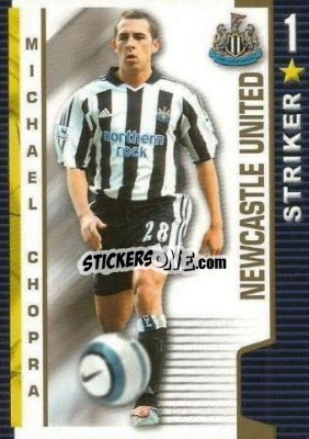 Sticker Michael Chopra - Shoot Out Premier League 2004-2005 - Magicboxint
