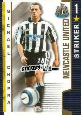 Sticker Michael Chopra - Shoot Out Premier League 2004-2005 n. 270 - Magicboxint