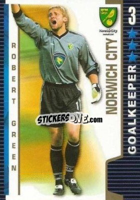 Sticker Robert Green - Shoot Out Premier League 2004-2005 - Magicboxint