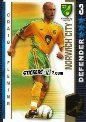 Sticker Craig Fleming - Shoot Out Premier League 2004-2005 - Magicboxint