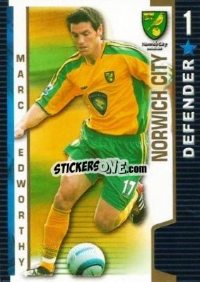 Sticker Marc Edworthy - Shoot Out Premier League 2004-2005 - Magicboxint