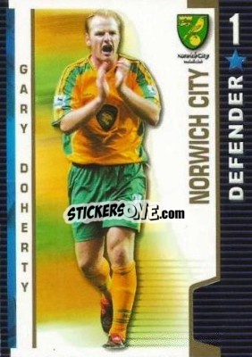 Cromo Gary Doherty - Shoot Out Premier League 2004-2005 - Magicboxint
