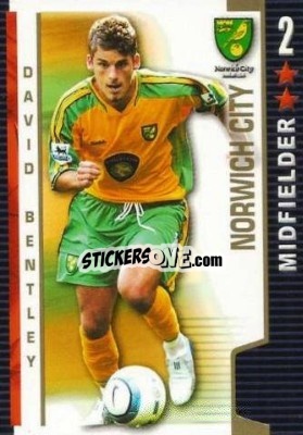 Sticker David Bentley - Shoot Out Premier League 2004-2005 n. 282 - Magicboxint