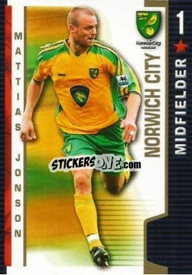 Sticker Mattias Jonson - Shoot Out Premier League 2004-2005 - Magicboxint