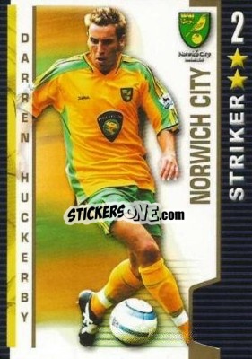 Sticker Darren Huckerby - Shoot Out Premier League 2004-2005 - Magicboxint