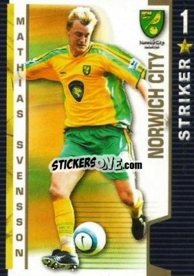 Sticker Mathias Svensson - Shoot Out Premier League 2004-2005 - Magicboxint
