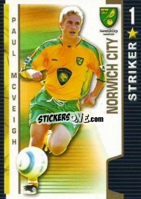 Sticker Paul McVeigh - Shoot Out Premier League 2004-2005 - Magicboxint