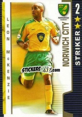 Sticker Leon McKenzie - Shoot Out Premier League 2004-2005 - Magicboxint