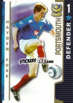 Sticker Hayden Foxe - Shoot Out Premier League 2004-2005 - Magicboxint