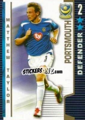 Sticker Matthew Taylor - Shoot Out Premier League 2004-2005 - Magicboxint