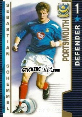 Sticker Sebastian Schemmel - Shoot Out Premier League 2004-2005 - Magicboxint
