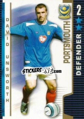 Sticker David Unsworth - Shoot Out Premier League 2004-2005 n. 298 - Magicboxint